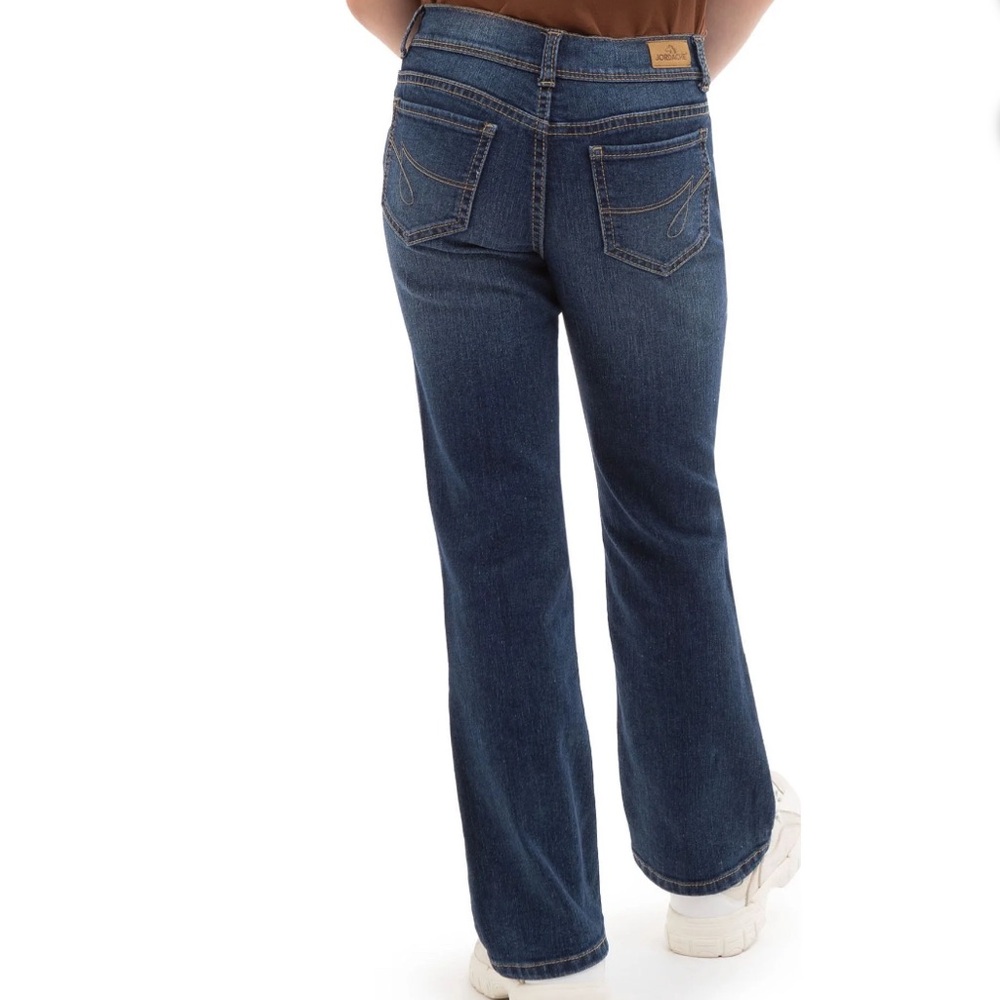 Jordache • Girls • Dark Blue • Boot Cut • Jeans - Picture 14 of 16